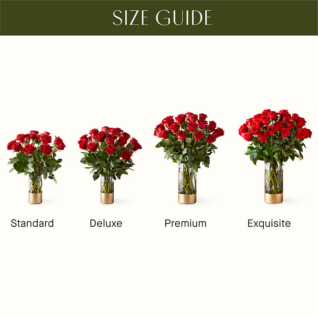 Classic Love Red Rose Bouquet –  Upscale Flowers, Clayton NJ