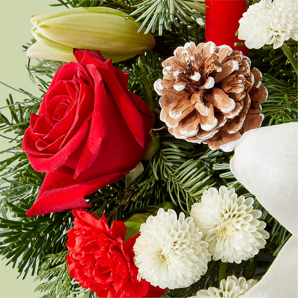 Seasonal Festivities Centerpiece –  Upscale Flowers, Clayton NJ