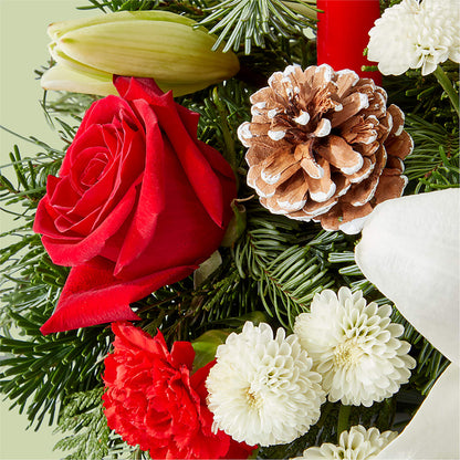 Seasonal Festivities Centerpiece –  Upscale Flowers, Clayton NJ