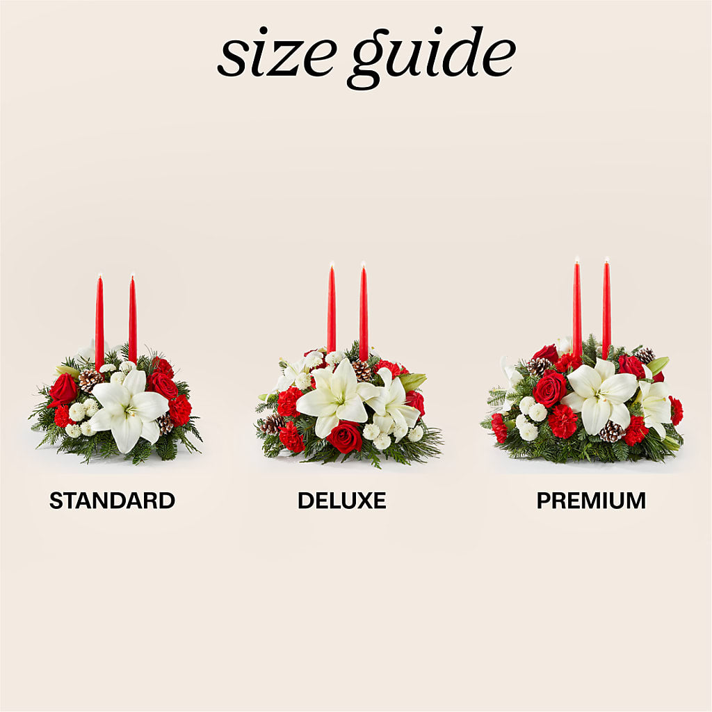 Seasonal Festivities Centerpiece –  Upscale Flowers, Clayton NJ
