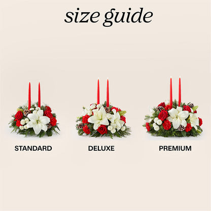 Seasonal Festivities Centerpiece –  Upscale Flowers, Clayton NJ