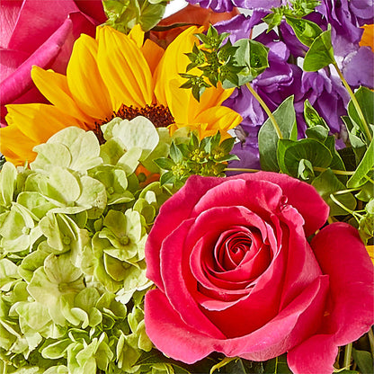 Vibrant Greetings Bouquet –  Upscale Flowers, Clayton NJ