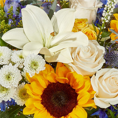 Wonderfully Sunny Bouquet –  Upscale Flowers, Clayton NJ