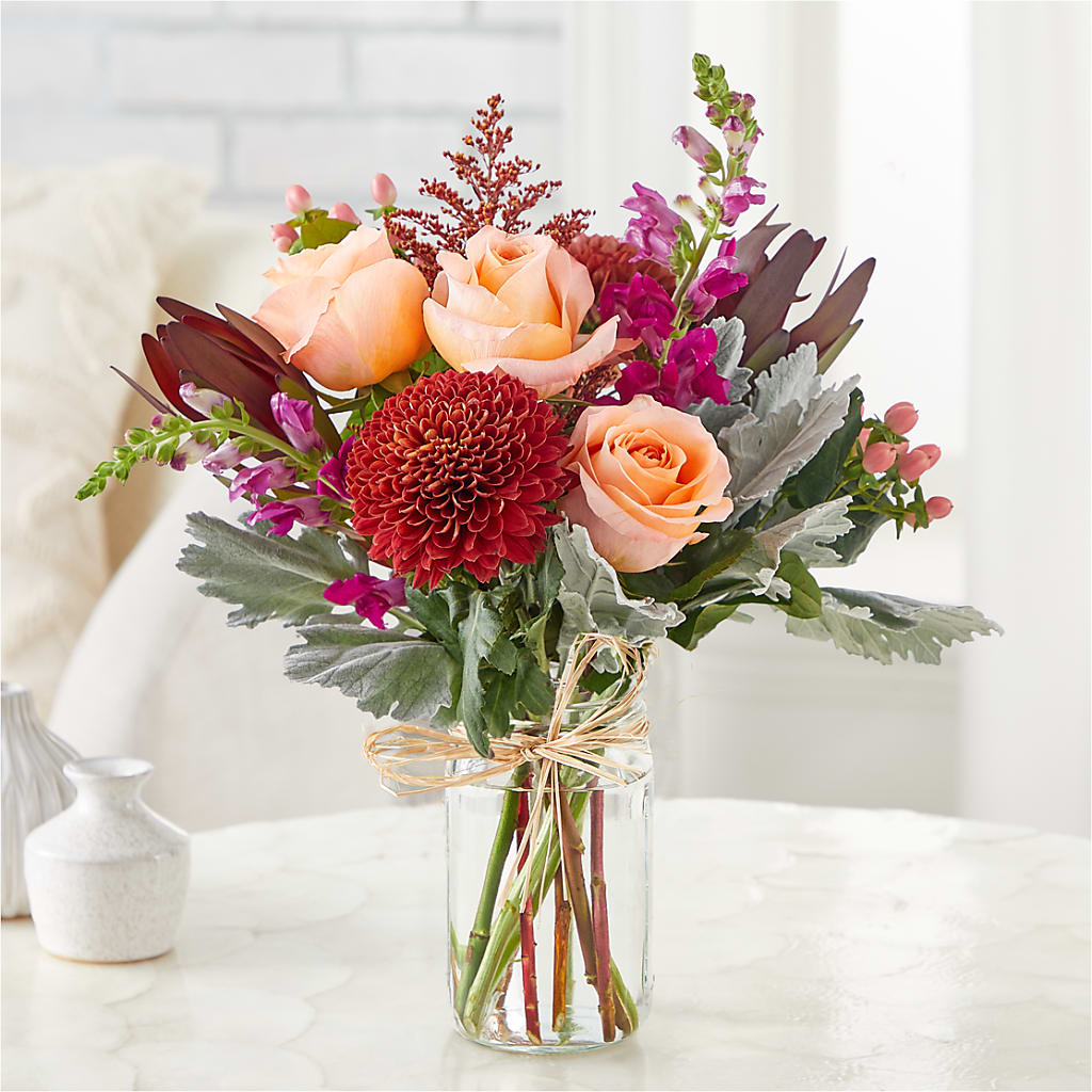 Moody Hues Bouquet –  Upscale Flowers, Clayton NJ