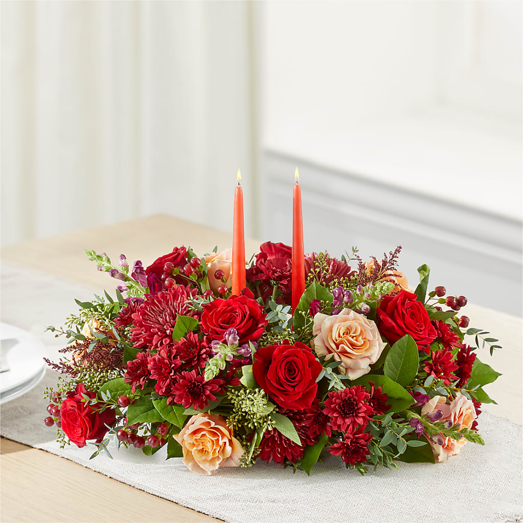 Most Thankful Centerpiece –  Upscale Flowers, Clayton NJ