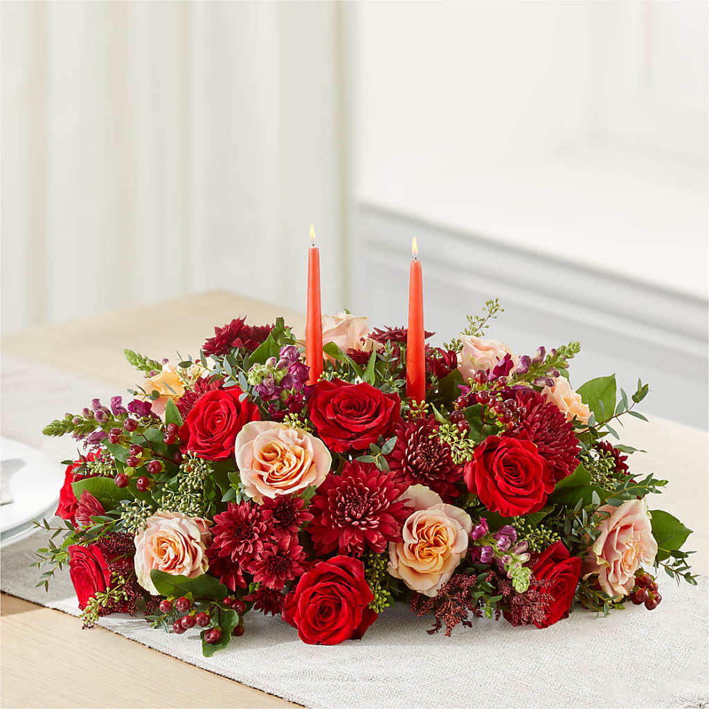 Most Thankful Centerpiece –  Upscale Flowers, Clayton NJ