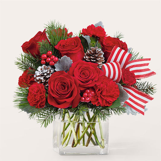 Baking Spirits Bright Bouquet –  Upscale Flowers, Clayton NJ