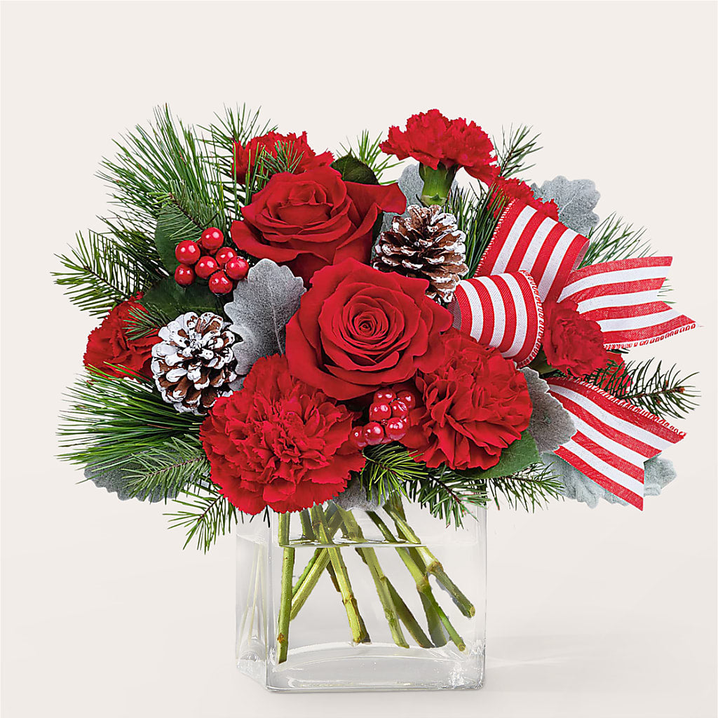 Baking Spirits Bright Bouquet –  Upscale Flowers, Clayton NJ