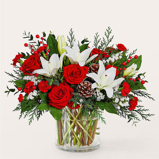 Best in Snow Bouquet –  Upscale Flowers, Clayton NJ