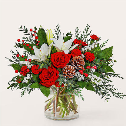 Best in Snow Bouquet –  Upscale Flowers, Clayton NJ