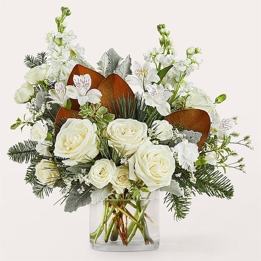 Fresh Snowfall Bouquet –  Upscale Flowers, Clayton NJ