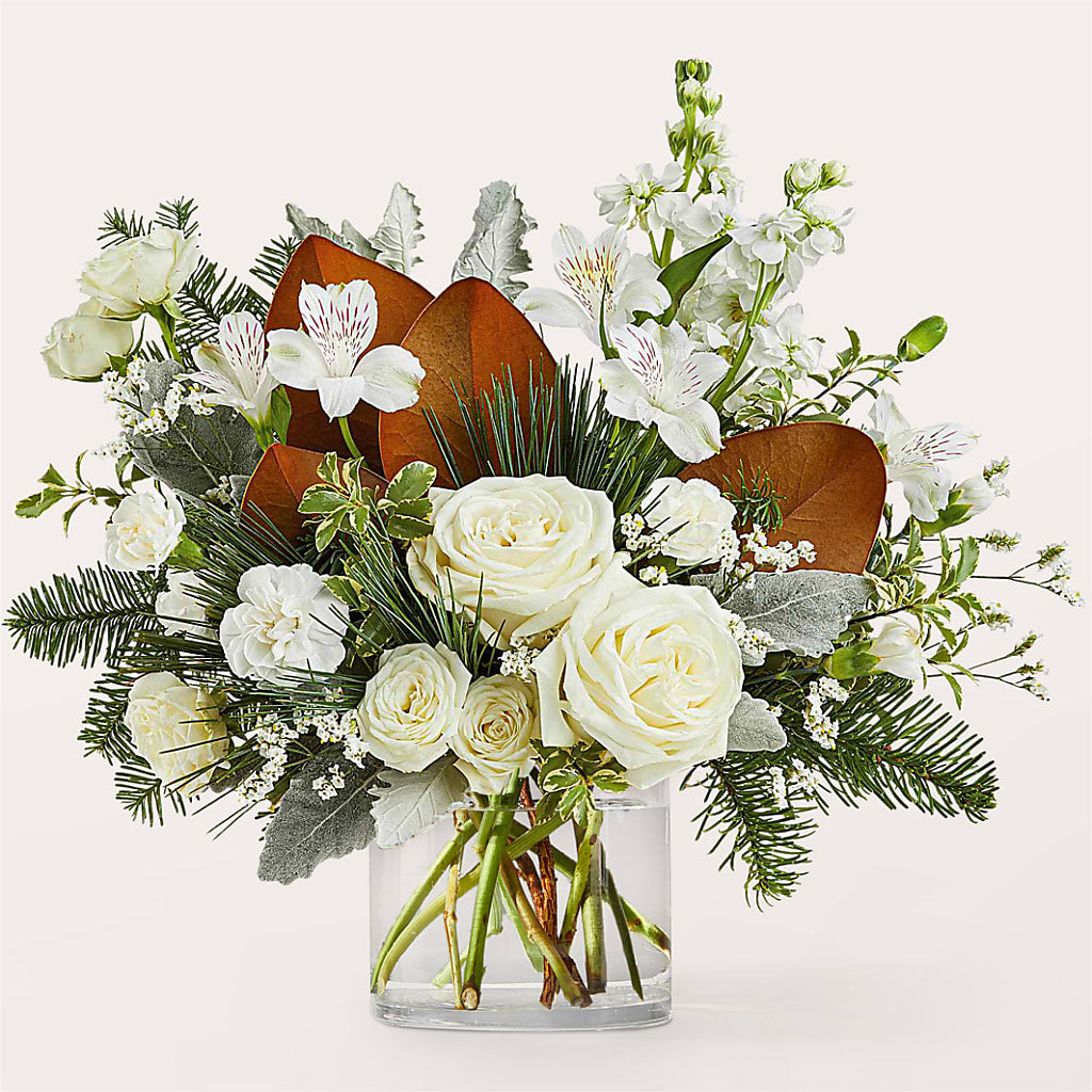 Fresh Snowfall Bouquet –  Upscale Flowers, Clayton NJ